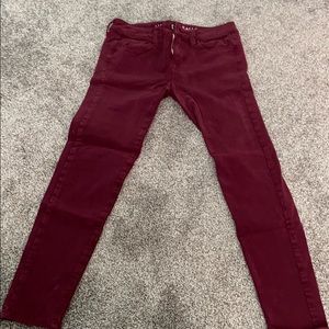 Garnet American Eagle Jean jeggings